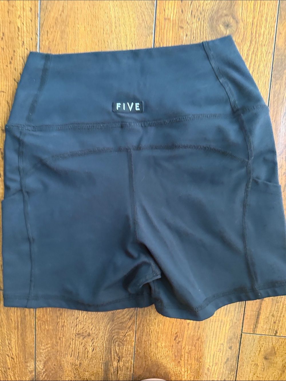 FIVE High-Waist Women’s Bike Shorts — Black